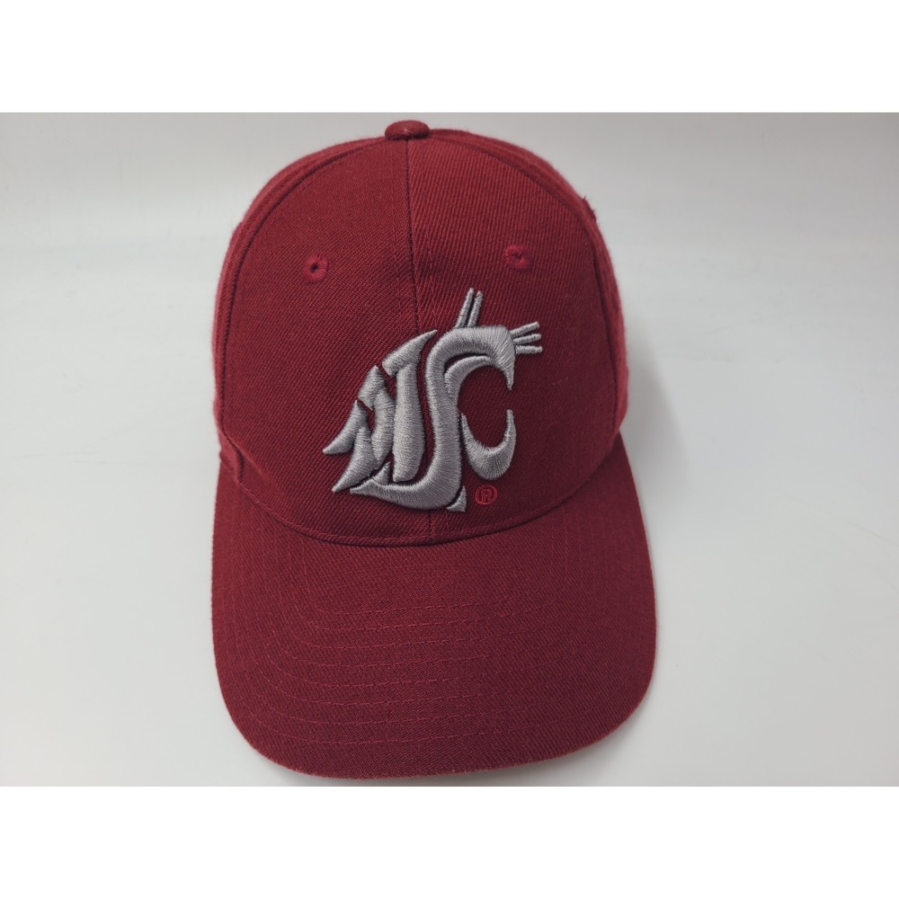 Vintage Washington State University Cougars Reebok Adjustable Hat Cap Wool Blend